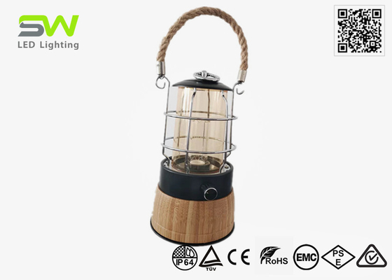 Het Bamboe van de hennepkabel Materiële Navulbare Geleide het Kamperen Lichte Uitrustingen Binnenlezing