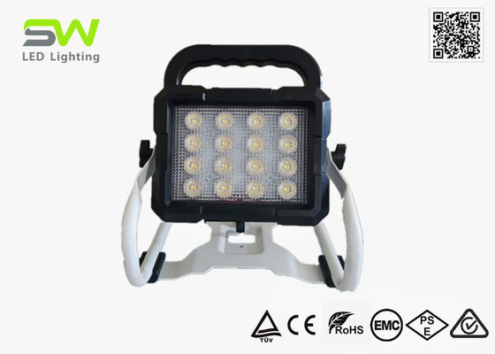 5000 lumen oplaadbare 18V batterij aangedreven werklamp met metalen stand