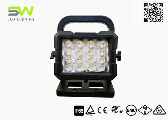 IP65 6500 Lumens Oplaadbaar noodwerklicht op bouwplaats