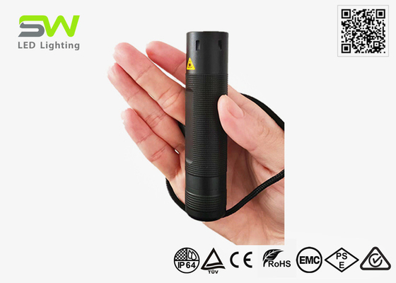 EDC Impact Size Inspection Torch 320 lumens aangedreven door 3 stukken AAA batterij