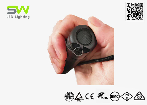 EDC Impact Size Inspection Torch 320 lumens aangedreven door 3 stukken AAA batterij