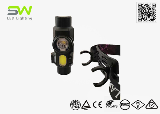 Versatile touchless sensor geactiveerde hoofdlamp met magnetische staart COB Flood Beam