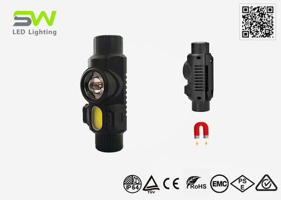 Versatile touchless sensor geactiveerde hoofdlamp met magnetische staart COB Flood Beam