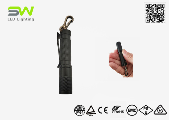 De meeste impact zakgrootte EDC fakkel licht hoog vermogen 250 lumens met sleutelhanger