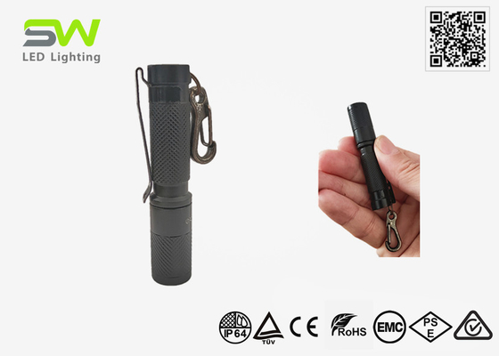 De meeste impact zakgrootte EDC fakkel licht hoog vermogen 250 lumens met sleutelhanger