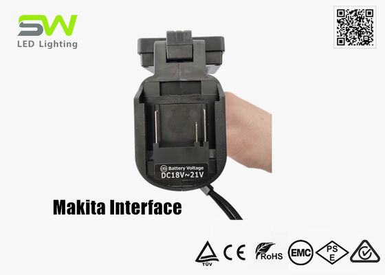 25W Compacte Handheld 18V Makita Accu Werklicht Met Handvat Voor Inspectie