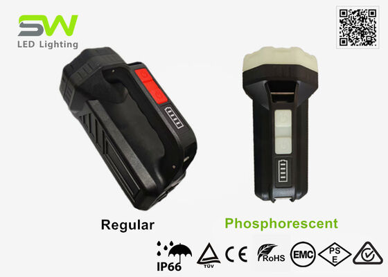 Oplaadbare Nacht - Gloeiende Handheld Zoeklicht Brandbestrijding Redding IP66 Waterdicht