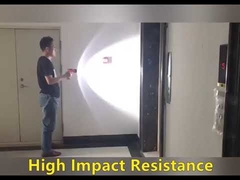 600 meter oplaadbare LED-spotlight 800 lumen draagbare pistoolgreep 3,5 tot 4,5 uur