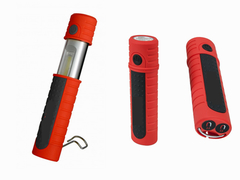 Oplaadbaar veelzijdig handheld inspectiewerklampje met magneten en haak