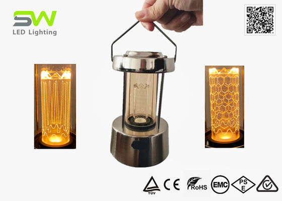 Metalen Materiaal 5W LED Campinglantaarn Warm Licht Type C Oplaadbaar